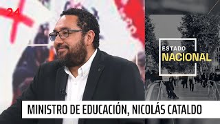 Entrevista completa al ministro de Educación Nicolás Cataldo  24 Horas TVN Chile [upl. by Nosloc]