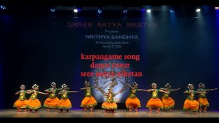 karpagame kan parai dance cover sree natya niketan [upl. by Ybot]