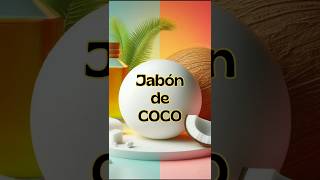 Emprender con jabones artesanales RECETAS fáciles y económicas 🧼JABÓN de COCO CASERO 🥥 [upl. by Lesig]