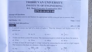 IOE Entrance Mock Test Questions With Solution Third Week [upl. by Joselow654]