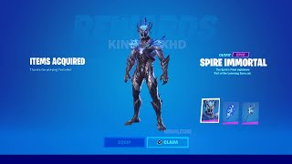 How To Get Spire Immortal Skin In Fortnite Unlock Spire Immortal Bundle Free Spire Immortal [upl. by Varin]