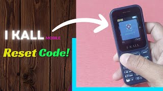 How to reset i kall mobile  i kall reset password [upl. by Narok759]