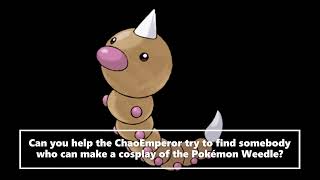 New Pokemon Cosplay Ideas Weedle Pokemon Red and Blue [upl. by Howey]