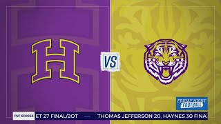 FNF Week 6 Hahnville beats Thibodaux 4521 [upl. by Akeryt]