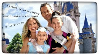 DISNEY TRAVEL VLOG Day 7  Capture Your Moment photo session Magic Kingdom and Dinner  Tiffins [upl. by Ethelbert]