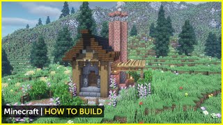 Minecraft  Villager Houses  Armorers House Tutorial [upl. by Misti908]