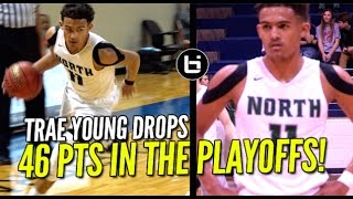 Trae Young Scores 46Pts In The Playoffs Full Highlights [upl. by Ecined993]