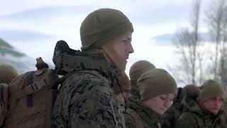 Sgt Gavin Roblez speaks on reenlistment and coldweather training during Exercise Nordic Response 24 [upl. by Sivrat]