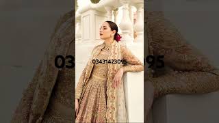 Faiza Saqlain partywear pakistanifashionista pakistanifashion designer faizasaqlain wedding [upl. by Annahahs]