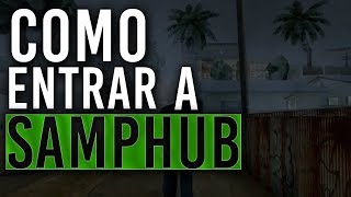 SAMPHUB  COMO ENTRAR A SAMPHUB [upl. by Nelly]