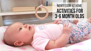 MONTESSORI AT HOME Activities for Babies 36 Months [upl. by Sida]