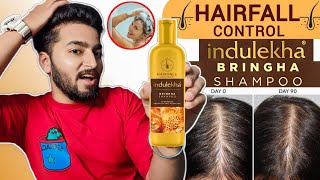 Indulekha Bringha Shampoo Review  Indulekha Bringha Shampoo For Hair Loss [upl. by Nairam]