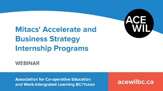 Mitacs Accelerate and Business Strategy Internship Programs [upl. by Berlyn]