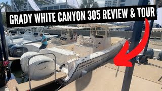 Grady White Canyon 306 Boat Review amp Tour [upl. by Leroi743]