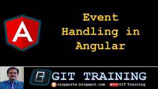 Click Event in Angular [upl. by Roderigo]