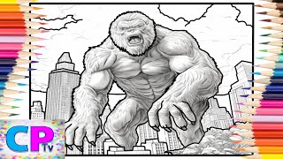 King Kong Saves the Citycoloringpagestv Elektronomia  Nostalgia NomiaTunes Release [upl. by Namus]