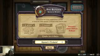 You Should Try the Pre Release Tavern Brawl [upl. by Daveda325]