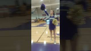 More Hanceville High School Cheerleader action during timeout vs Oneonta January 29 2024 [upl. by Enymsaj358]