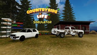 Countryside Life Simulator  We Got a Truck Shelves and Our Inventory Is Building Up  P2 [upl. by Celestia]