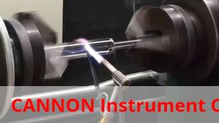 CANNON Glass Blowers Creating Viscometer Tubes [upl. by Gilpin]