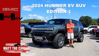 2024 Hummer EV SUV Edition 1 is the most bad ass SUV ever built Full review and test drive [upl. by Errehs]