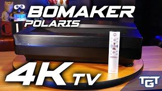 Bomaker POLARIS 4K UST Projector  Triple Laser 120quot Laser TV in your Home Theater [upl. by Mcroberts]