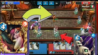 Pirate  Skeleton Legion Deck 😱😱 Castle Crush Gameplay 🏰castlegamingbydz [upl. by Swarts]