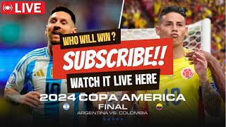 🔴 MIRACLE Colombia 10 Argentina  Copa America 2024 Final [upl. by Terej710]