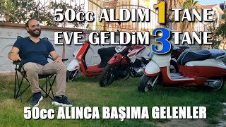 50cc Motor Alacakların Başına Gelenler CAPPUCCINO YUKI FIFTY MONDIAL REVİVAL PEUGEOT DJANGO [upl. by Cosme541]