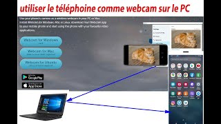 Comment utiliser votre téléphone Android ou iPhone comme Webcam sur le PC [upl. by Ayatnohs299]