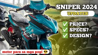 YAMAHA SNIPER 2024 🇵🇭  Actual unit Price Specs [upl. by Icyac]