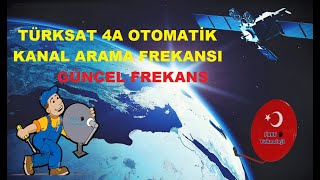 TÜRKSAT 4A OTOMATİK KANAL ARAMA FREKANSI NASIL GİRİLİR [upl. by Loris]