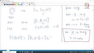 Lec 01 Basic theory of Lie algebras [upl. by Gilson]