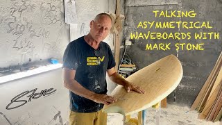 Mark Stone chats Asymmetrical Windsurfing Waveboards [upl. by Les835]