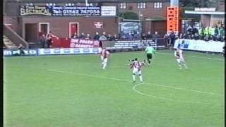 Kidderminster Harriers 3  1 OXFORD UNITED 200910 [upl. by Kissee]