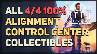 Alignment Control Center 100 All Collectibles Star Wars Jedi Survivor [upl. by Owens378]