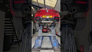 BMW M140i DOUBLE RES DELETE automobile bmwuk cartok bmwmperformance bmwmpower exhaustsystem [upl. by Namrak]