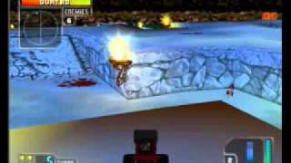 Twisted Metal 4  Beating easily all the enemies in Minions Maze [upl. by Aguayo]