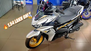 2024 YAMAHA AEROX 155 VERSION S 🌟DETAILED REVIEW 🔥 FEATURE  ONROAD PRICE amp ALL DETAILS🔥🔥🔥 [upl. by Eetsud69]