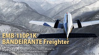 EMB110 Bandeirante for XBOX MSFS 2020 — VQPR to ZULS [upl. by Ytsirc]