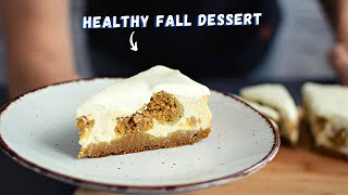 This Healthy Pumpkin Cheesecake is the Ultimate Fall Dessert [upl. by Harpole760]