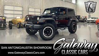 2008 Jeep Wrangler  Gateway Classic Cars  San AntonioAustin 0772 [upl. by Lebazi]