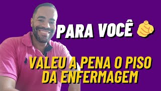 O piso da enfermagem valeu a pena Qual é a opinião da enfermagem [upl. by Dav]