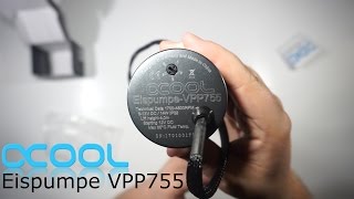 Alphacool Eispumpe VP755 Unboxing [upl. by Carina659]