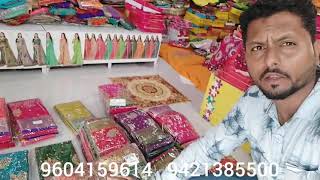 wholesale saree ankita sadi center ichalkaranji kolhapur wholesale market 80₹ sadi 9604159614 [upl. by Mikey]