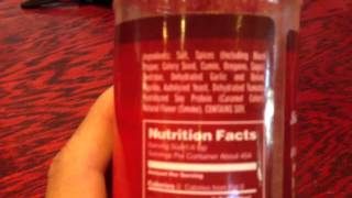 MSG Monosodium Glutimate Red Robin Seasoning [upl. by Gillett60]