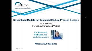 Streamlined Models for Combined Mixture Process Designs [upl. by Atlee499]