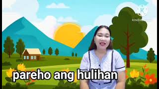 SALITANG MAGKATUGMA SONG  Tune Ako ay May Lobo By Maam Vhel [upl. by Aetnuahs]