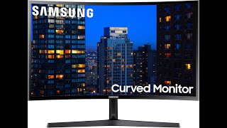 Experience the Future Samsung 27 CF39 Curved Monitor Review [upl. by Body]