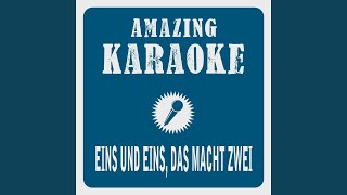 Eins und Eins das macht Zwei Karaoke Version Originally Performed By Hildegard Knef [upl. by Haret301]